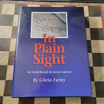 #ad #ad In Plain Sight : Old World Records in Ancient America by Gloria Farley Signed $399.99