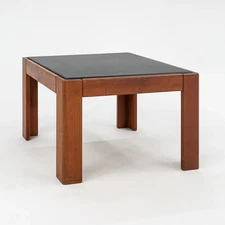 1970s Jim Eldon for Knoll International Side / Coffee / End Table in Walnut