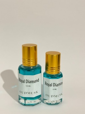 Oudmusk - Royal Diamond | Long Lasting Arabian Attar - 6ml / 12ml Unisex