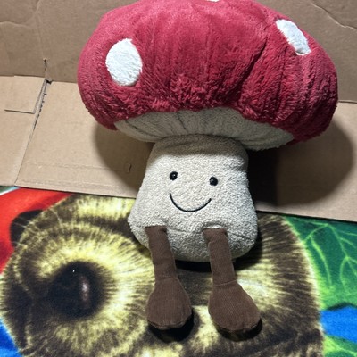 Jellycat 2019 Amuseables MUSHROOM   A4MBC all side labels -