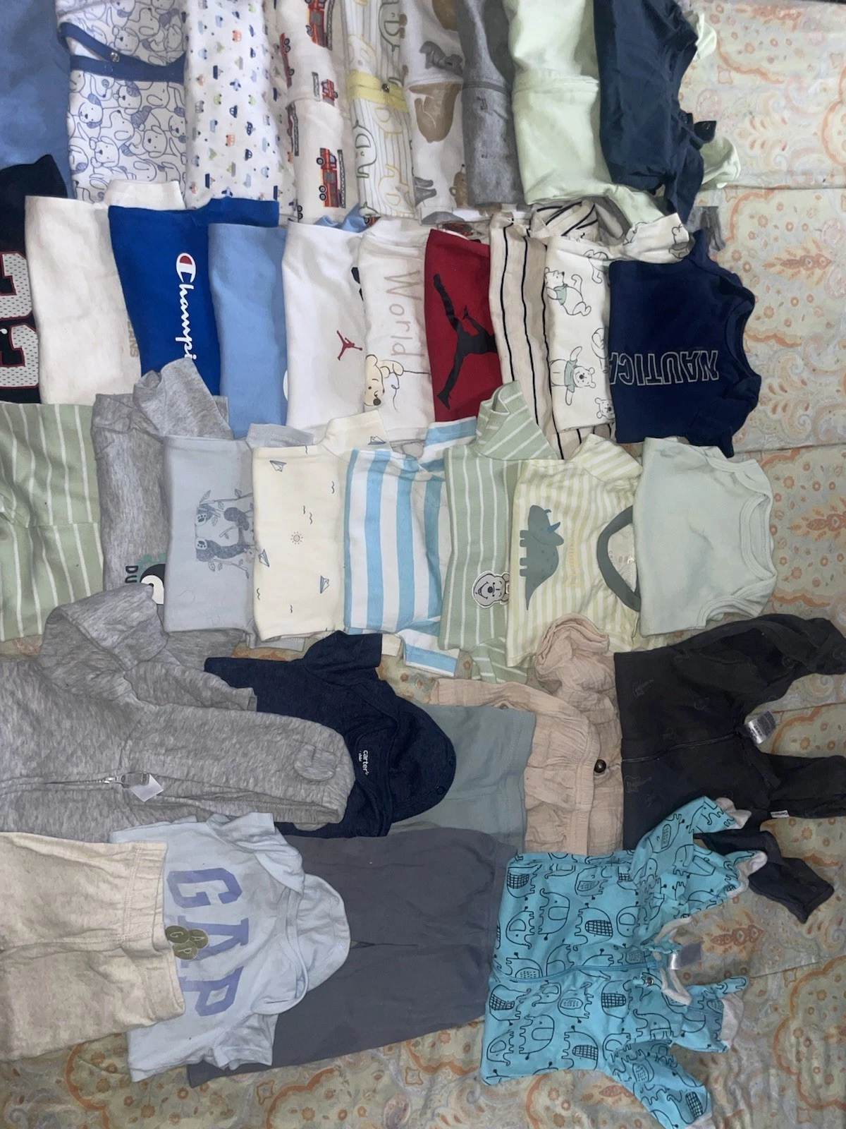 58 Pcs Baby Clothes Bundle - Various Brands And Styles 3-6 Months
Opens in a new window or tab