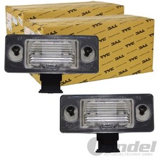 2x TYC C5W KENNZEICHENLEUCHTE passend für SKODA FABIA LINKS+RECHTS
