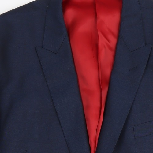 Blazer Marks and Spencer Hombre Azul 48R, Sencillo Pecho - Imagen 12 de 12