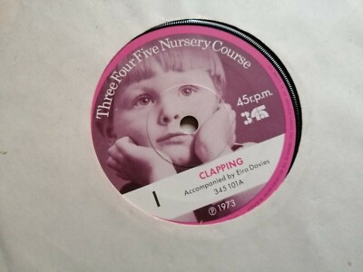 Händeklatschen / IN The Kitchen 7 '' 45T 1973 U. K. Three Four Five Nursery No 1