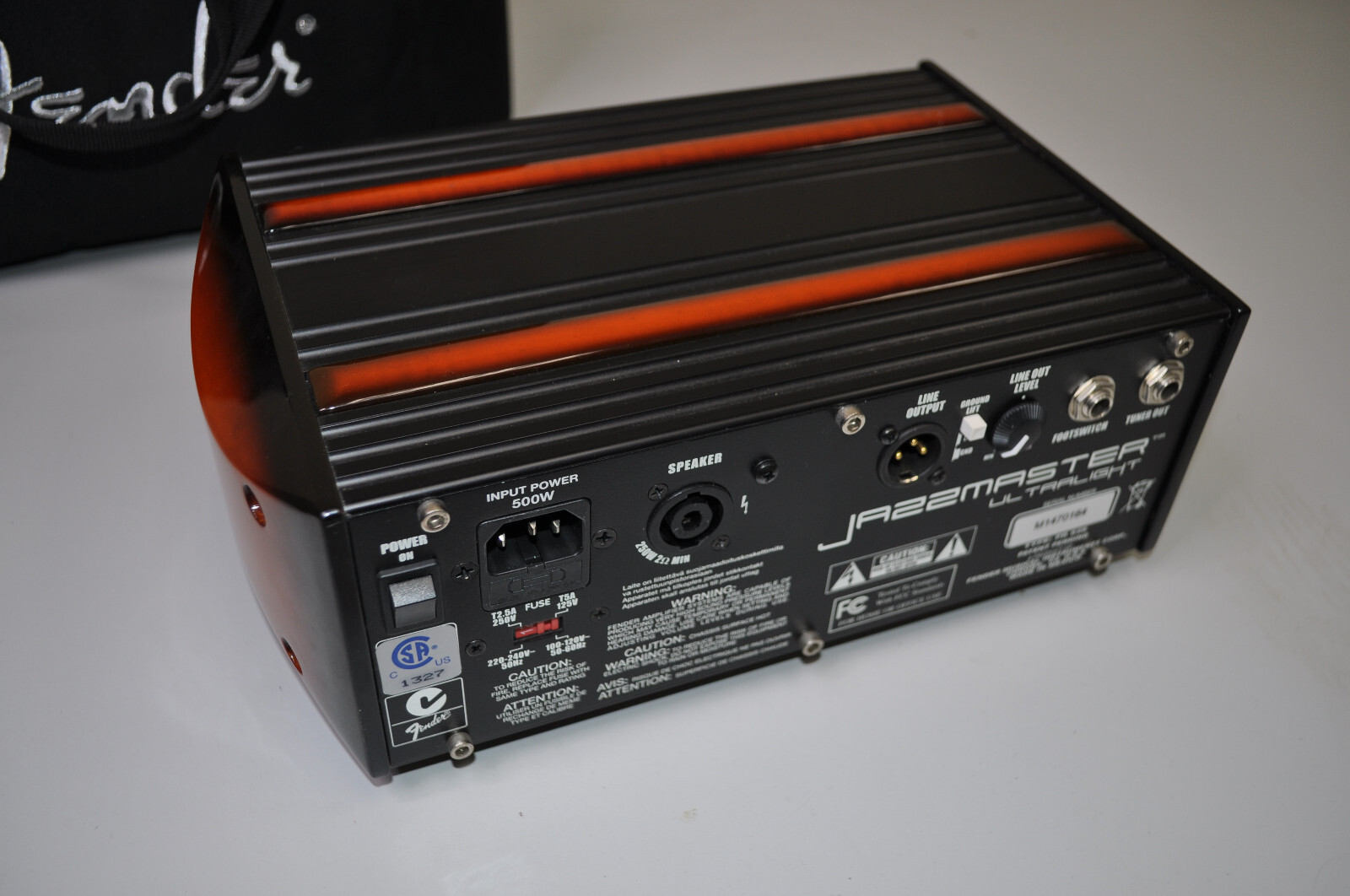 Fender Jazzmaster Ultralight amp head eBay