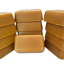 BEESWAX BRICK 100 NATURAL UNFILTERED 12oz 340g .75Lb or more