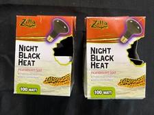 ZILLA BULB REPTILE 100w INC NIGHT BLK HEAT SPOT BO Qty 2 
