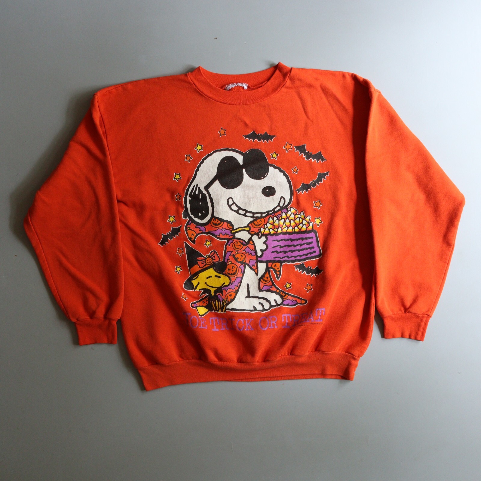 Vintage Peanuts Halloween Snoopy Witch Sweatshirt Can… Gem