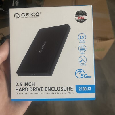 Orico 2.5 Inch Hard Drive Enclosure New