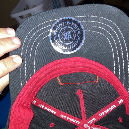 Riviera Maya Lucha libre Logo Black Banana Bay Adjustable Strap Back Hat Cap - Picture 6 of 8