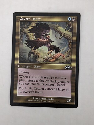 CAVERN HARPY - Magic The Gathering MTG Collectible Card game | eBay