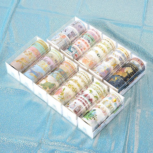 6pcs Crane Washi Tape Set Stickers Masking Tape School DIY Stationery Supplies - Picture 12 of 24