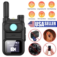 Anti-Spy Camera Wireless RF Detector Infrared Bug Tracker Finder Scanner Device-