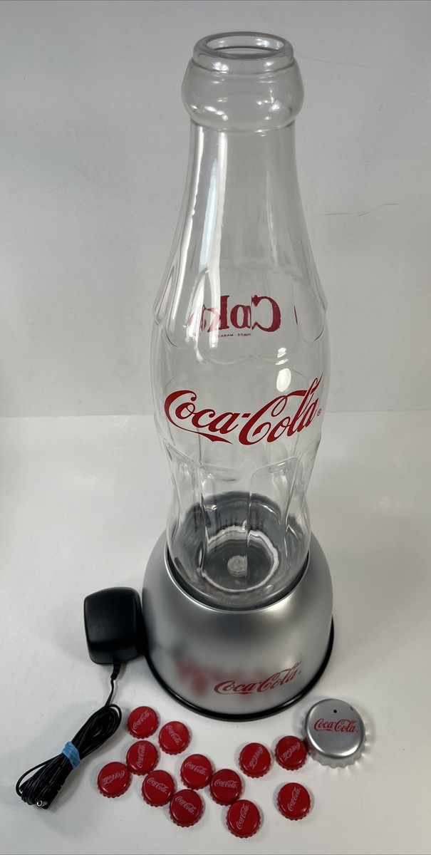 COCA-COLA COKE BOTTLE BUBBLER Lava LAMP 21