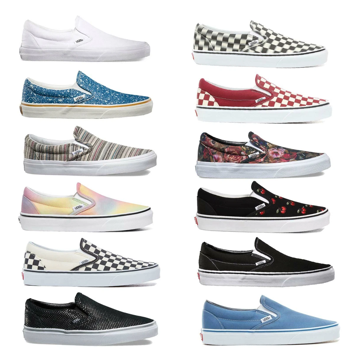 Ladies slip cheap on vans sale