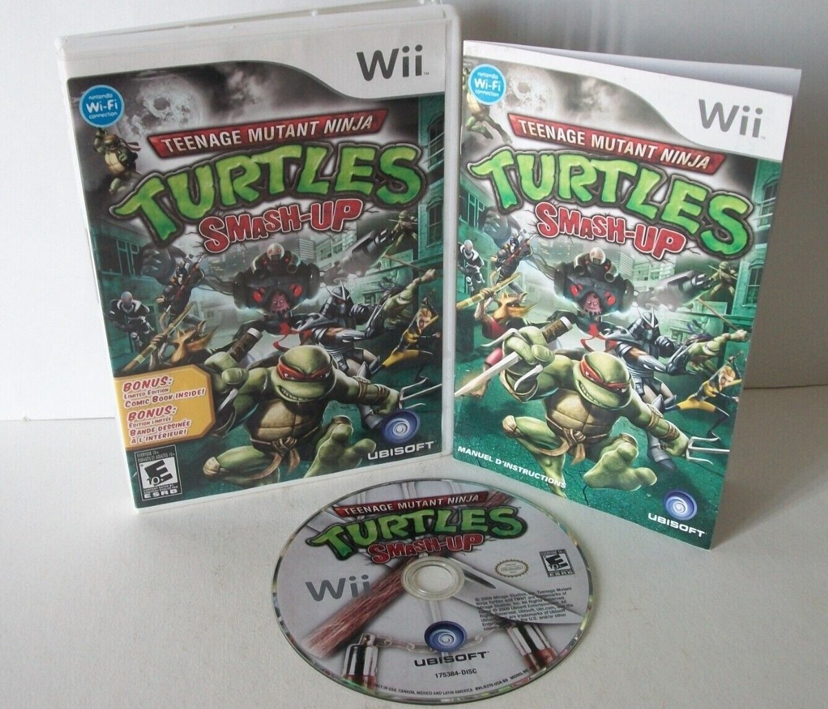 Teenage Mutant Ninja Turtles Smash-Up Nintendo Wii Game