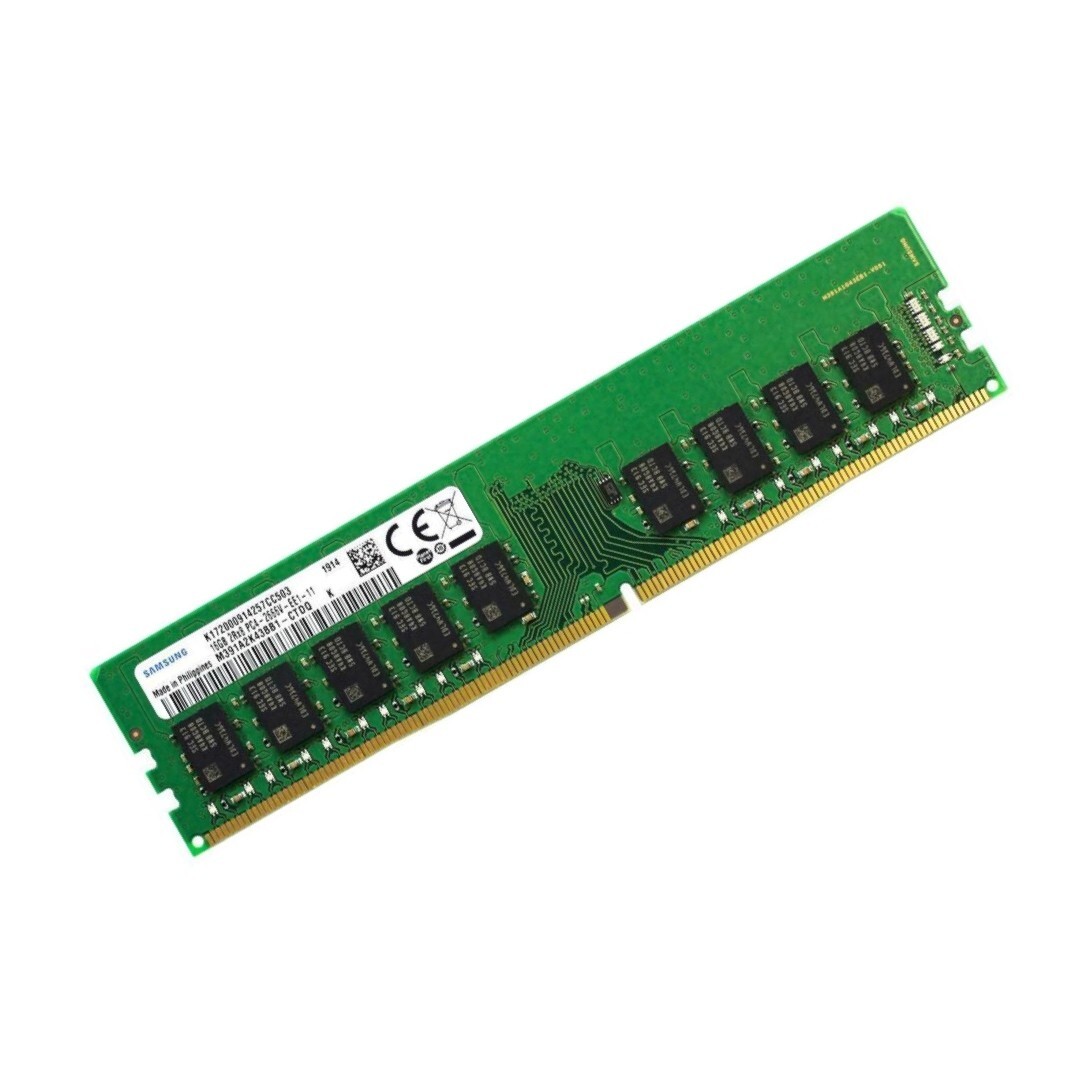 Samsung 32GB ( 2X 16GB ) DDR4 2666MHz PC4-21300 ECC Unbuffered