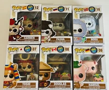 Funko Pop! AROUND THE WORLD w/ pin #01-#12 COLLECT THEM ALL! YOU CHOOSE LOT
