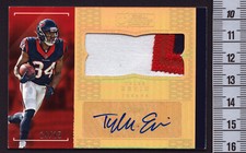 Tyler Ervin 2016 Signature Series Rookie Jersey Autograph HOLO GOLD Auto 14 /15