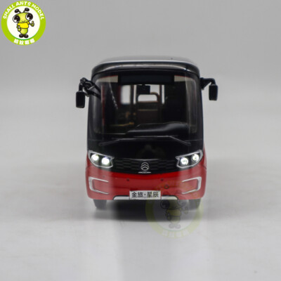 1/32 Golden Dragon XML6606 Minibus Bus With Lights Diecast Model