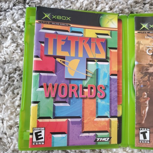 Star Wars: The Clone Wars / Tetris Worlds - 2-in-1 Original Xbox -100% Complete - Picture 7 of 7