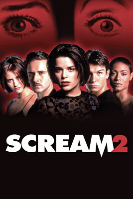1997 Scream 2 Movie Poster 11X17 Sidney Prescott Dewey Woodsboro