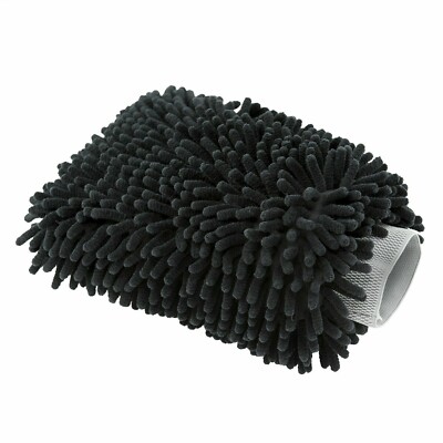 DETAIL GEAR  BLACK Premium Microfibre Noodle Wash Mitt *LIEFERUNG AM NÄCHSTEN TAG*