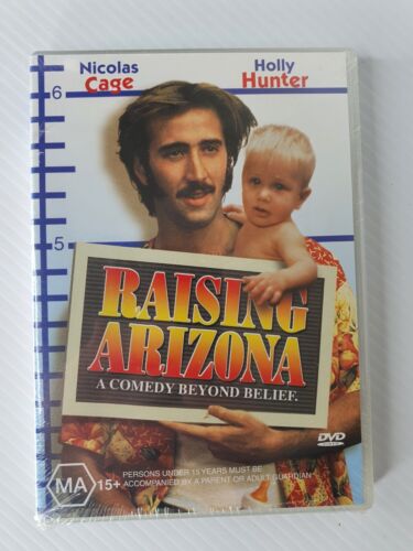 Raising Arizona (DVD, 1987) - Nicolas Cage - DVD R4 - New & Sealed, Free Postage - Picture 1 of 5