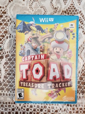 NINTENDO WII U CAPTAIN TOAD TREASURE TRACKER  - BRAND NEW AND FACTORY SEALED