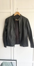 Paragon Freeman’s Sketchley Beautiful %100 Leather Black Jacket! Uk14