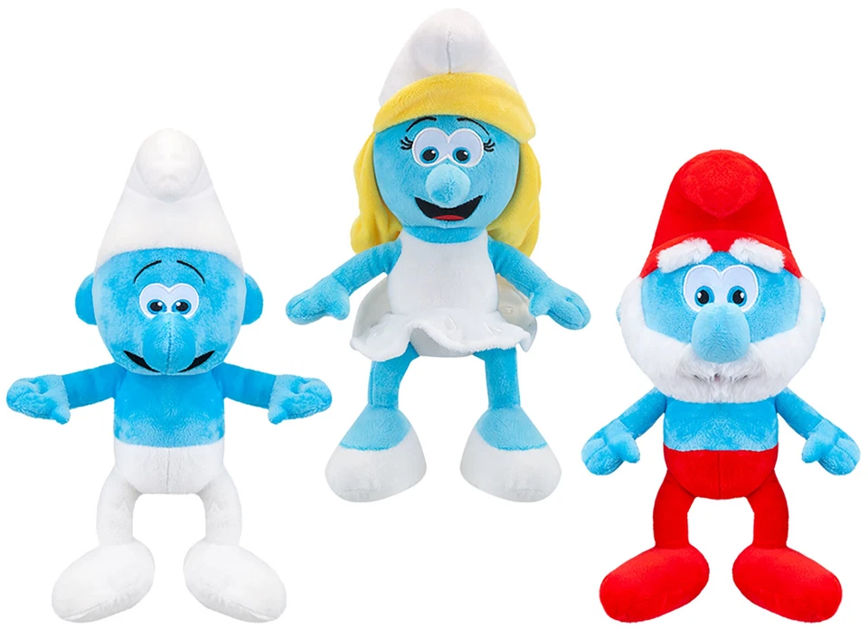 PMS Die Schlümpfe The Smurfs - Plüsch Plüschfiguren Stofftier Figuren 25 cm Groß