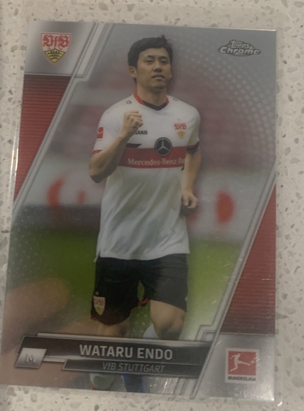 2022 Topps Chrome Bundesliga Wataru Endo #89