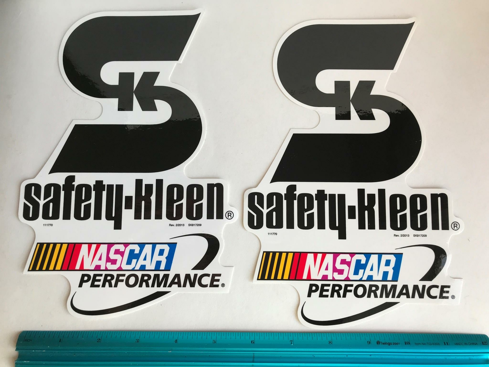 Safety Kleen environmental NASCAR Performance clean racing decal