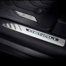 2022-2026 GMC Sierra Illuminated Door Sill Plates 85527846 w/ Denali Script OEM