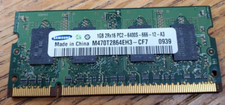Samsung Laptop Memory - 1 GB 2Rx16 - M470T2864EH3-CF7 - PC2 -6400S-666-12-A3