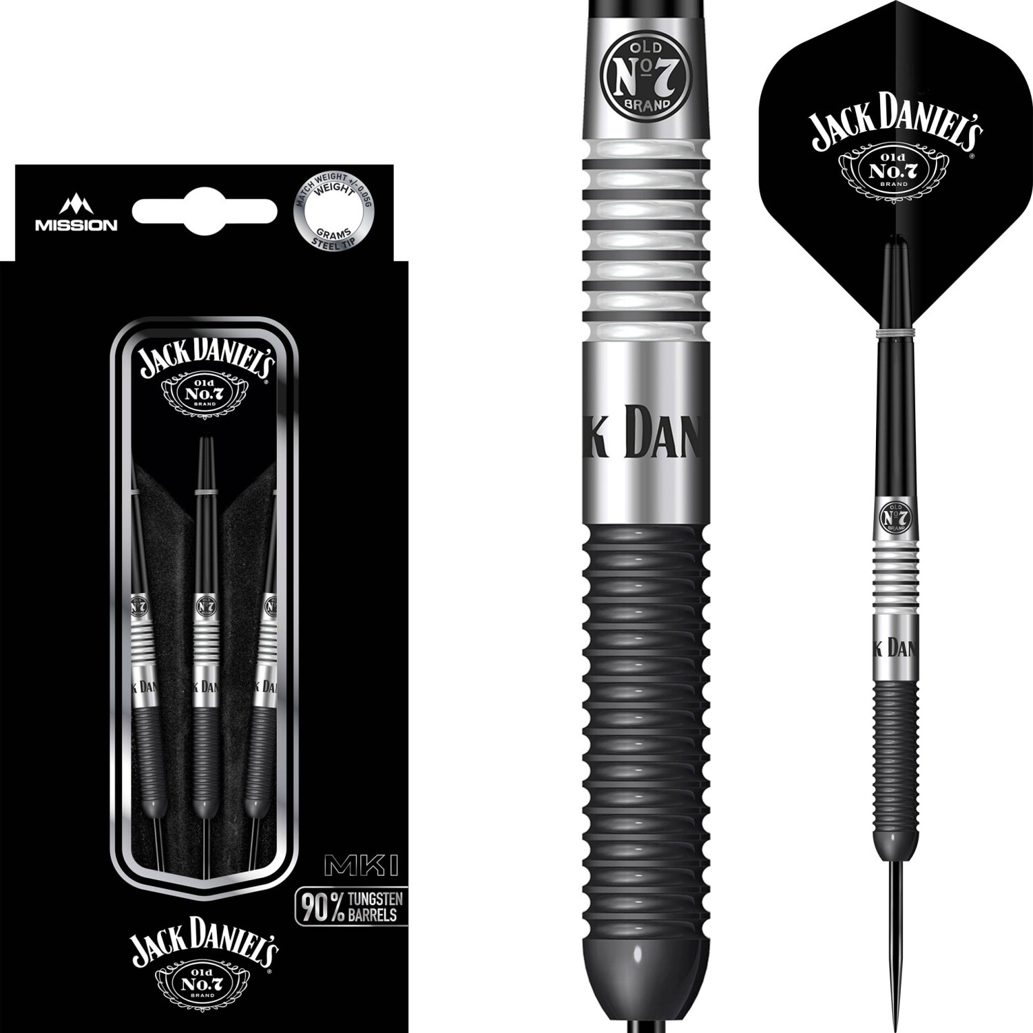 Mission - Jack Daniels 90 - Steeldart 15590₽