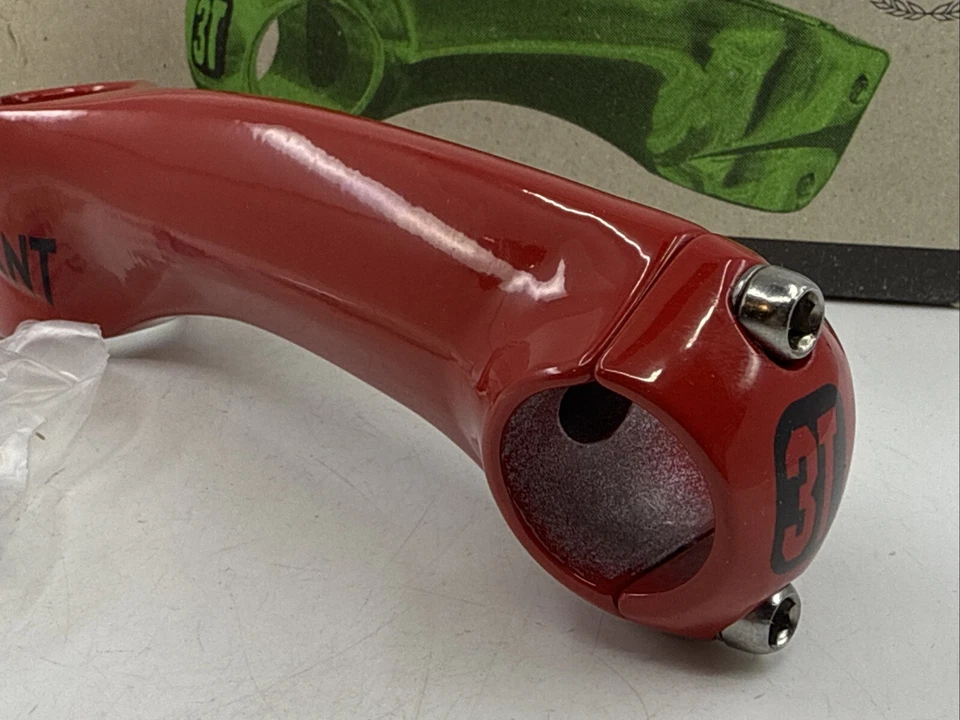 NOS 3T Red MUTANT Stem 1" or 1-1/8" 25.8mm Clamp 130mm Length - Image 3 of 4