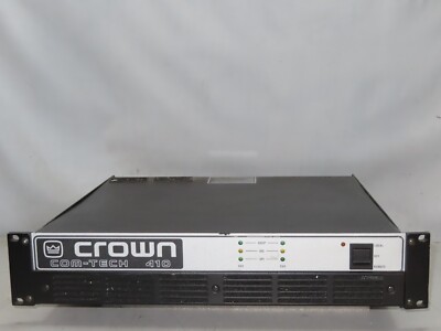 Crown Amplifer Com-Tech 410 2-Channel Power Amp | eBay