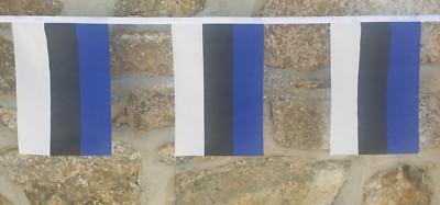 Estland Flagge Wimpelkette - 6m mit 20 Fahnen