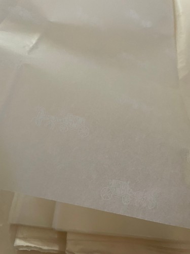 2 of Coach NEW YORK Gift TISSUE & STICKER - Picture 4 of 5