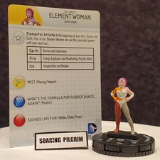ELEMENT WOMAN - 034 - Rare - Justice League Trinity War Heroclix - 34