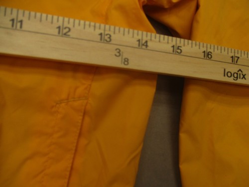 Columbia Size S (8) Girls Yellow 100% Nylon Full Zip Hood Pocket Windbreaker 251 - Picture 3 of 7