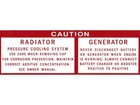 <!--F#f_0-->Radiator & Generator Decal for Holden HD HR HK HT HG LC GTR XU1<!--F/-->