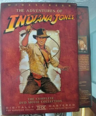 indiana jones dvd box