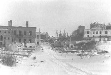 Foto REPRO 15x10 FOTOS 08. Rußland Witebsk, Winter 1942-43, Zerstörungen, 1