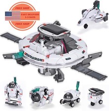 Proyectos STEM para ni os 8 a 12 a os, juguetes robots solares, kits cient ficos