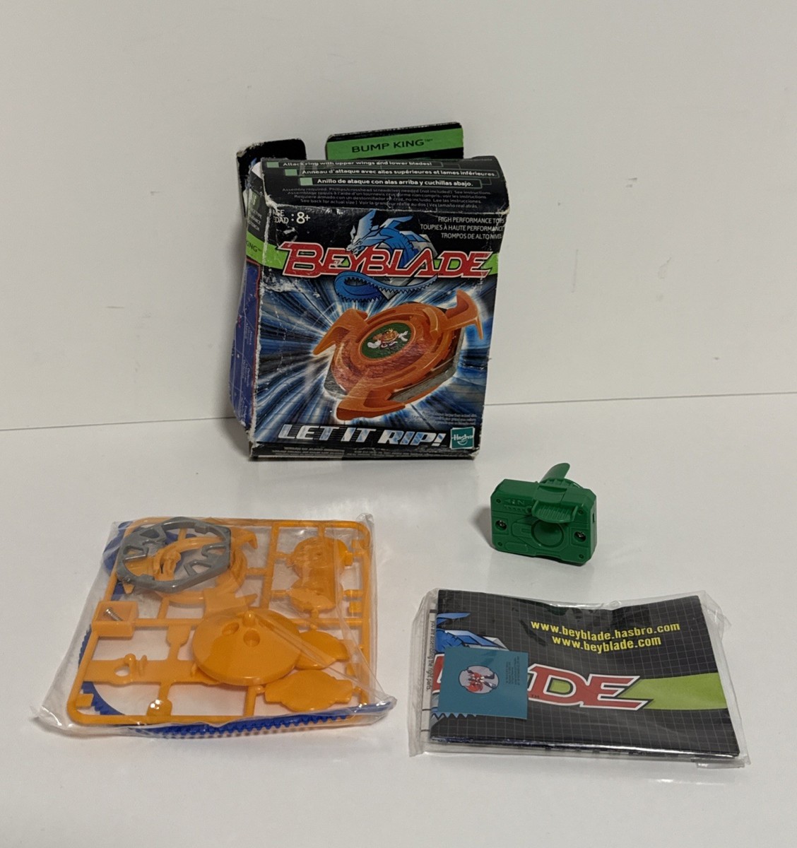 Beyblade HASBRO Bump King 16 RARE Plastic Gen 1st Series 2003 Open