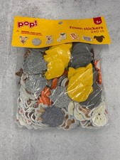 240 Cat and Dog Self Adhesive Foam Shapes Stickers pets Kids crafts