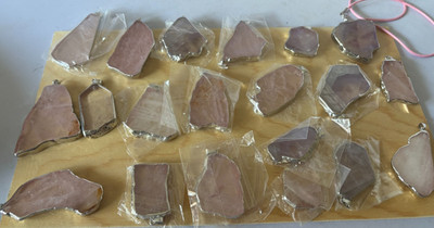 Restposten Rose Kristall Anhänger x 20