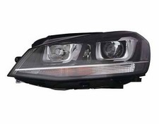 XENON-SCHEINWERFER LINKS VOLKSWAGEN GOLF VII GTD 2012-2017 MIT SCHWARZEM RAHMEN